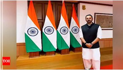 "Proud, humbled and honoured": Rohit Shetty visits new Parliament building | Hindi Movie News - Times of India