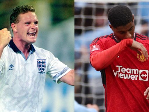 'It's sad to see' - Marcus Rashford compared to Paul Gascoigne as Man United ace is hit with stinging reality after England snub | Goal.com English Kuwait