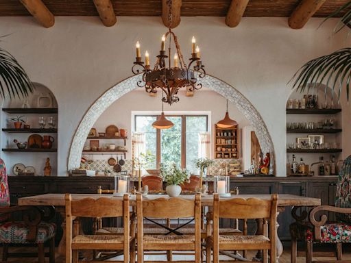 This Mexican-Inspired Kitchen Has an Epic Tequila Bar