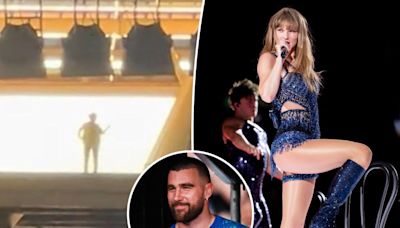 ‘Creepy’ figure at Taylor Swift’s Eras Tour sparks Travis Kelce, Joe Alwyn and more conspiracy theories