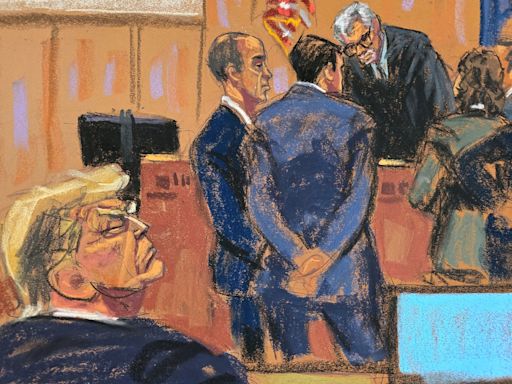‘Are you staring me down?’: Furious judge clears courtroom after Trump defense witness sighs and rolls eyes from the stand