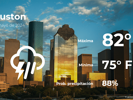 Pronóstico del clima en Houston para este domingo 12 de mayo - La Opinión