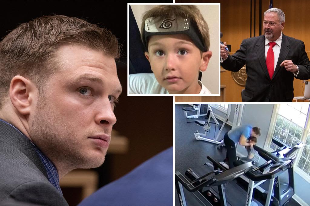 NJ dad charged with killing 6-year-old son after abusive treadmill workout blames death on pneumonia