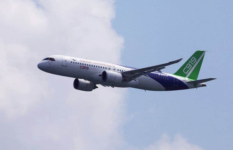 China's COMAC to expand Shanghai C919 plane factory as orders grow