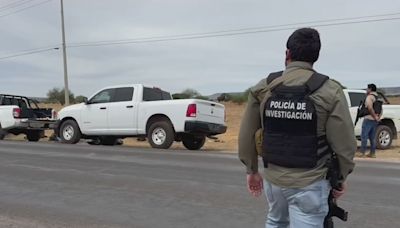 Nueve cuerpos con narcomensajes son lanzados a una vía en México: todo quedó captado en video