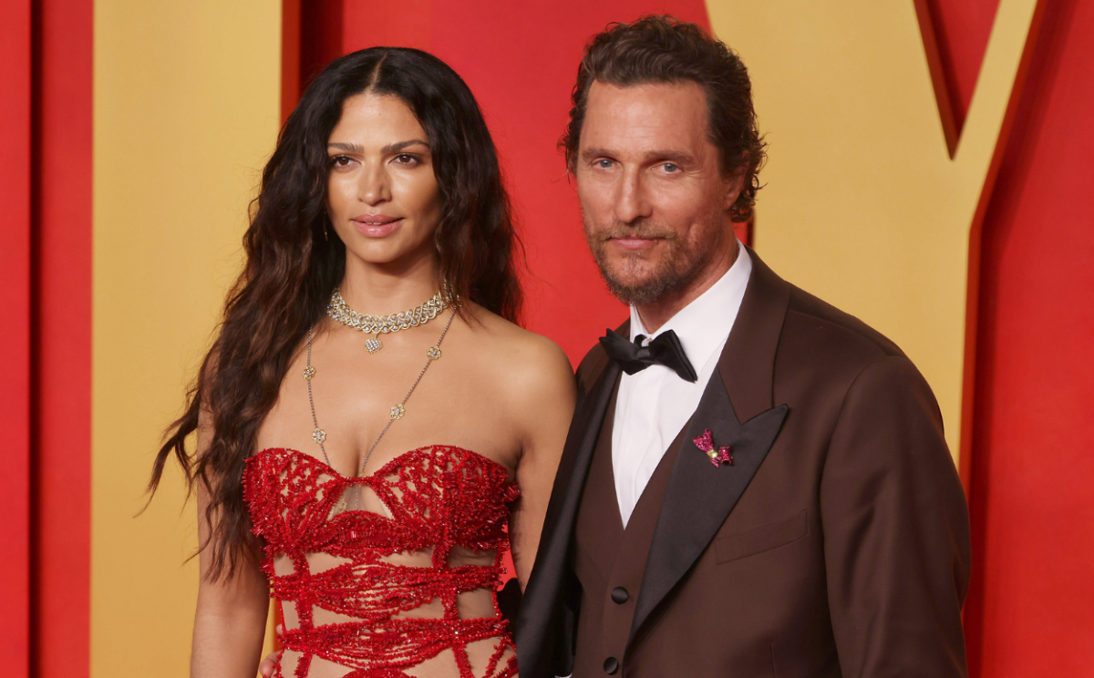 Matthew McConaughey and Wife Make Rare Appearance With Lookalike Kids