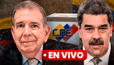 ¿Quién va ganando las Elecciones de Venezuela, Maduro o González? AQUÍ resultados del CNE