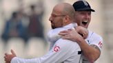 Jack Leach takes three wickets in six balls to give England edge in Karachi