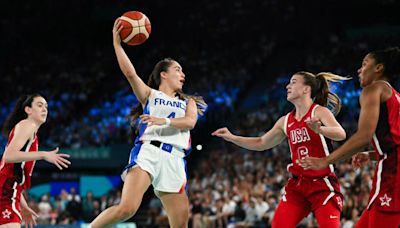 France lose to US in thrilling women’s basketball final at the Paris Games