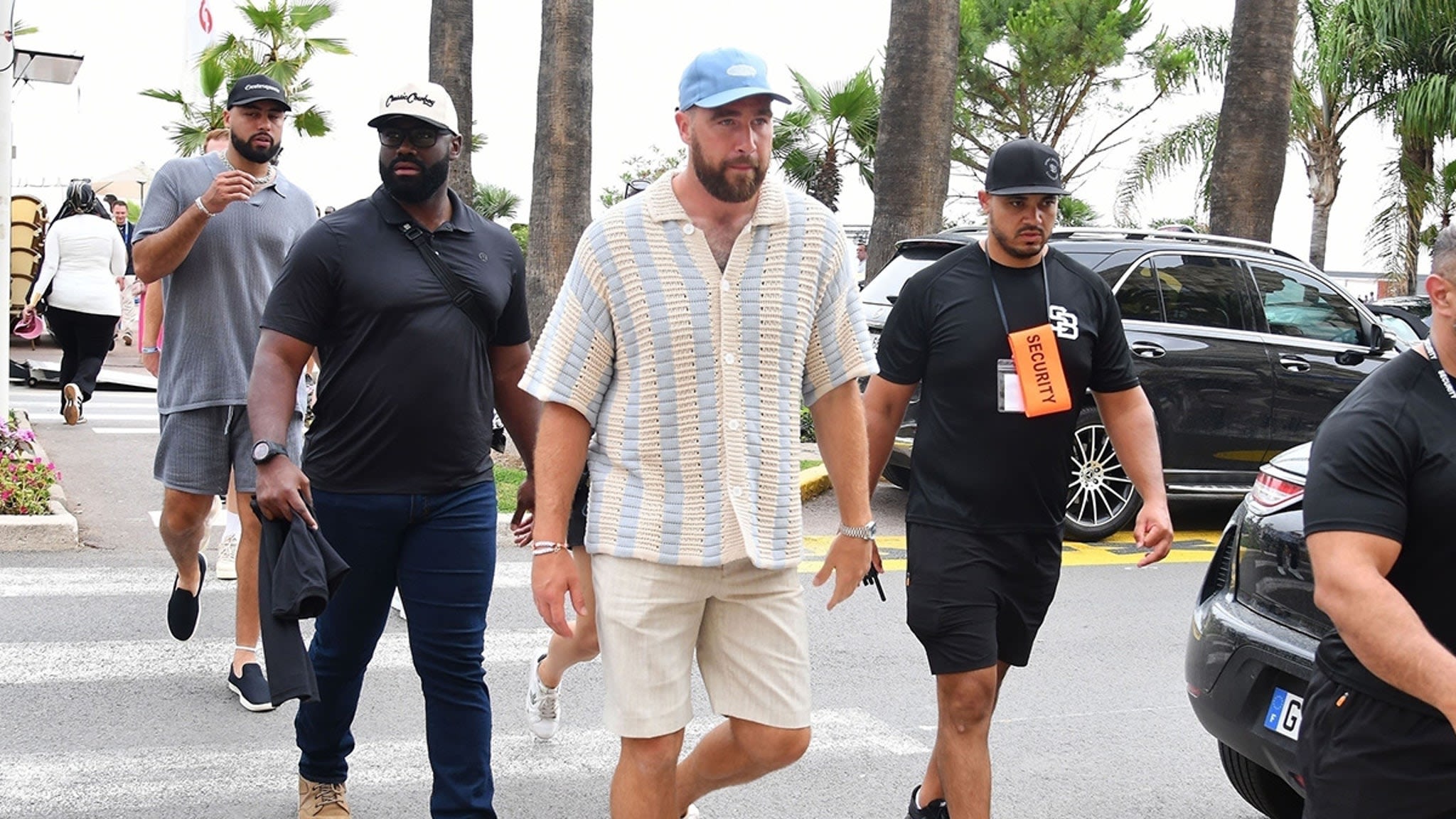 Travis Kelce Attends Cannes Lions Festival With Brother Jason Kelce