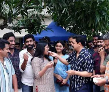 Dileep's Next Completes 65 Days Of Shoot. Crew Celebrates On The Sets - News18