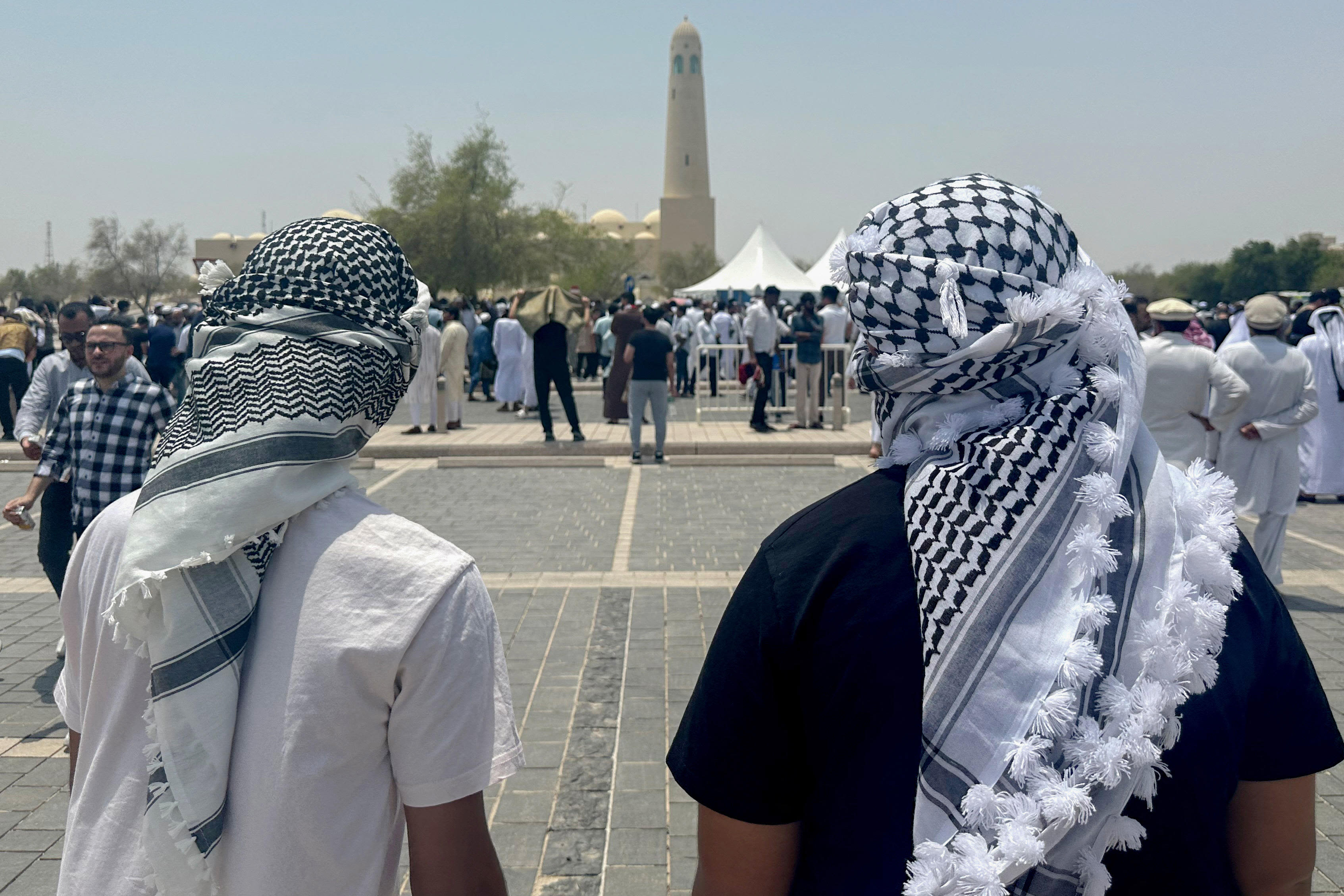 Hundreds gather for funeral of Hamas political leader Ismail Haniyeh