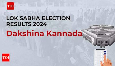 Dakshina Kannada election results 2024 live updates: BJP's Brijesh Chowta vs Cong's Padmaraj R Poojary | India News - Times of India