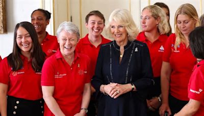 Queen Camilla hails 'brilliant' all-female sailing crew at Clarence House reception