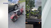 Troy PD impounds illegal vehicles, mini-bike driver arrested