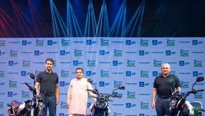 Bajaj Auto strikes 'Tiger Zinda Hai' note as first CNG bike hits the road