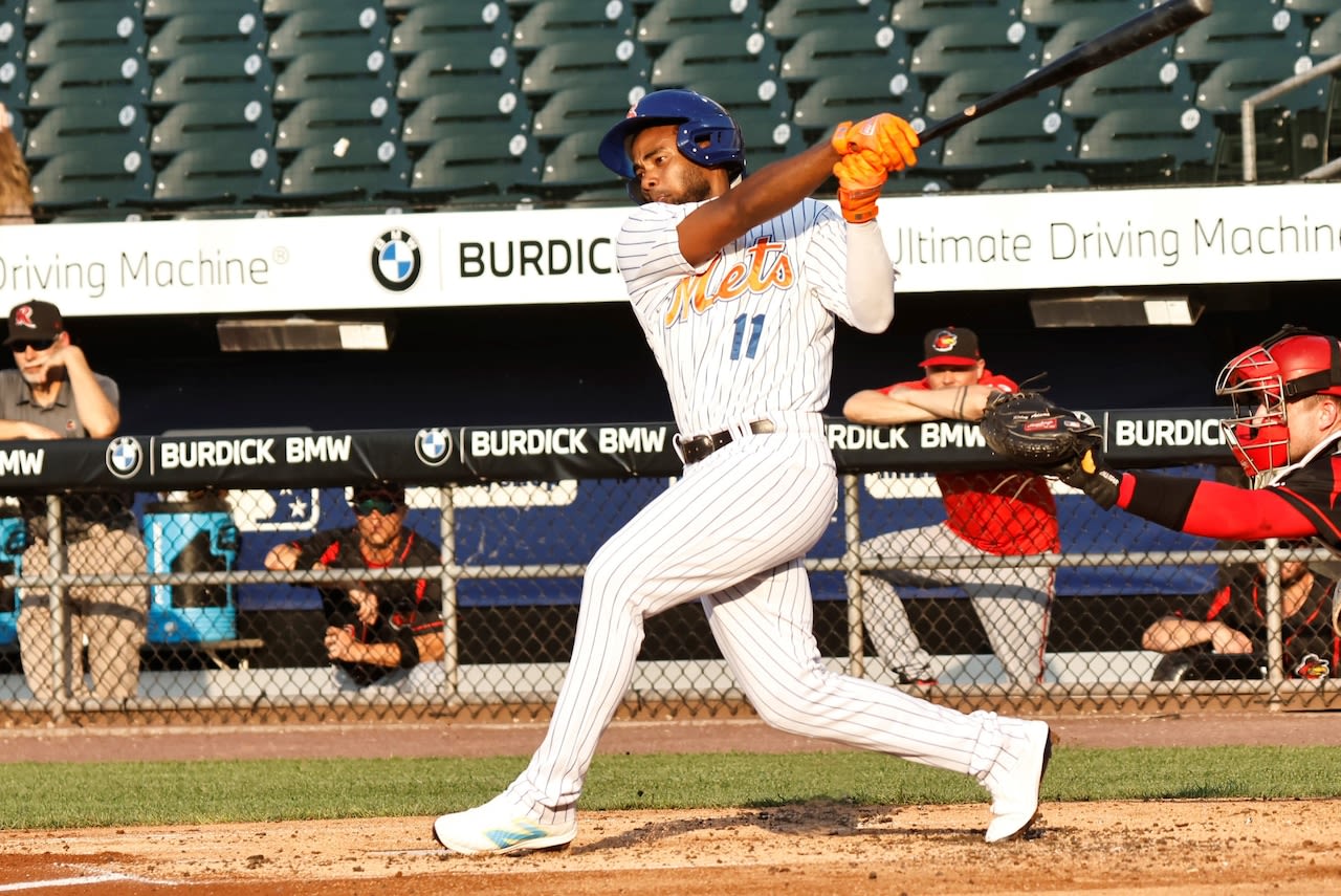 Five-hit night from Pablo Reyes leads Syracuse Mets to 12-2 win over Rochester