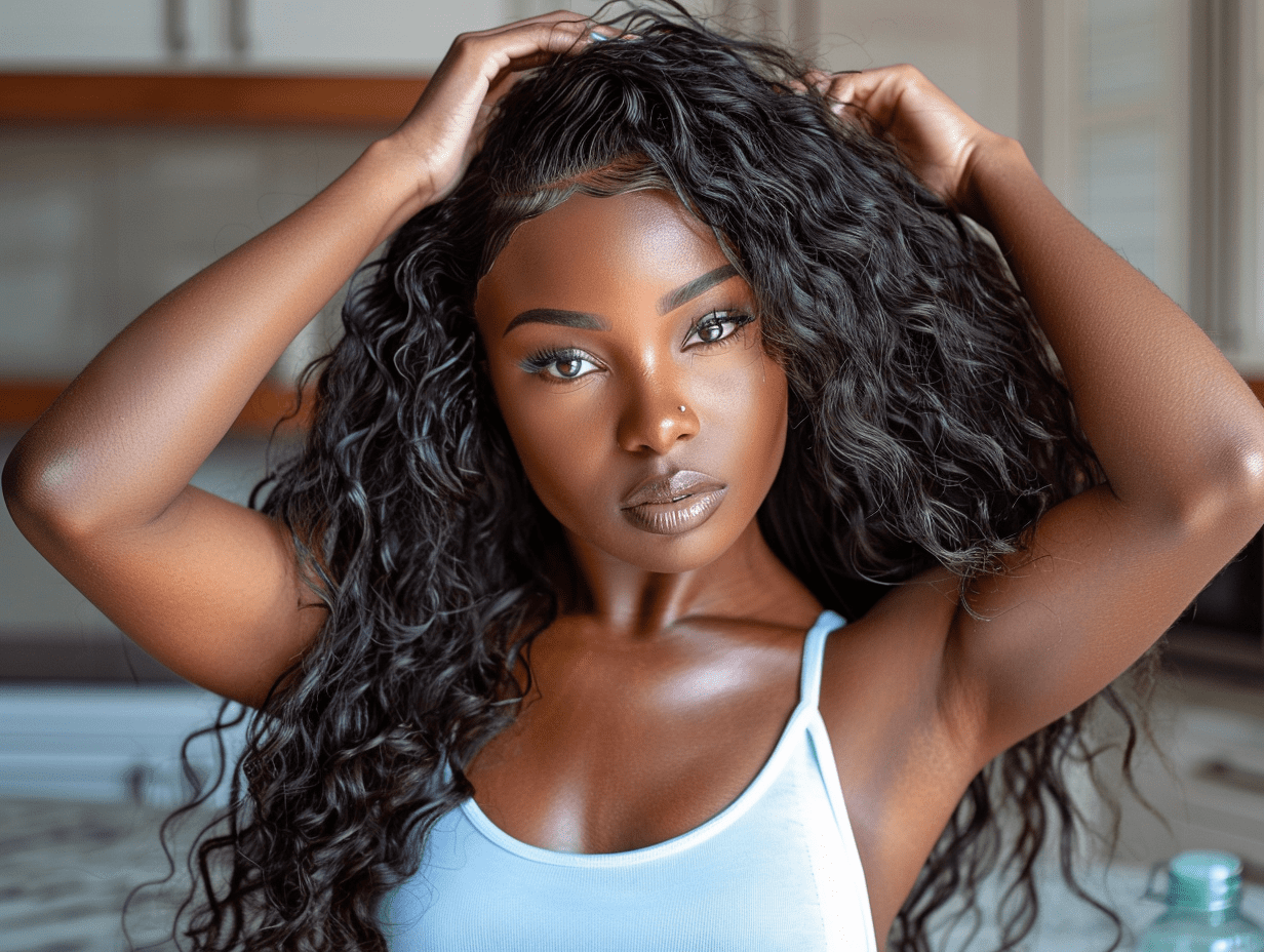 How a lace front wig can damage hair if not used properly