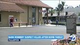 Officers fatally shoot man in 70s who used fake bomb to rob Fullerton bank, police say