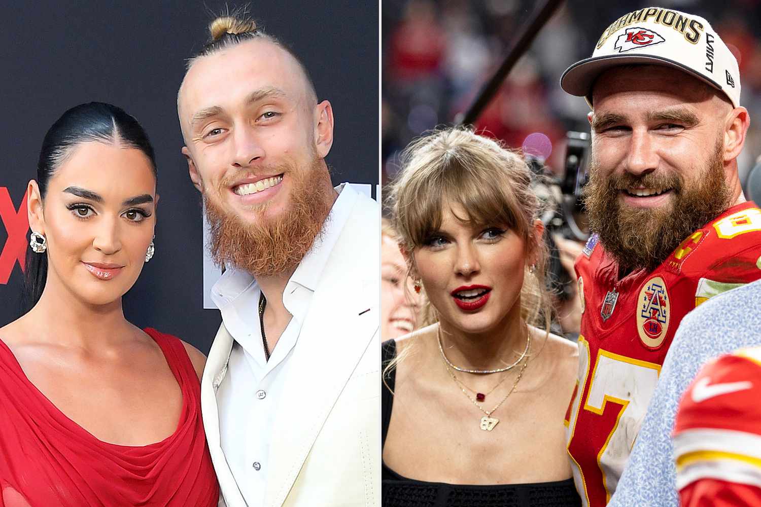 Receiver's George and Claire Kittle Share Relationship Rule for Travis Kelce, Taylor Swift During NFL Season (Exclusive)