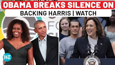 Barack, Michelle Obama Finally Endorse Kamala Harris Amid Rumours: ‘This Is Going To Be Historic’