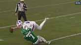 Josh Allen gets revenge for missed horse collar with roughing the passer flop in overtime