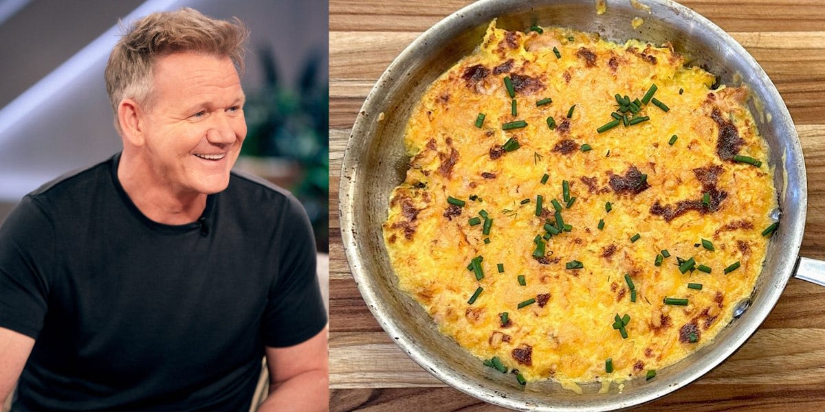 I made Gordon Ramsay's 10-minute omelet inspired by one of his luxury restaurants. It's an easy breakfast that will impress everyone.