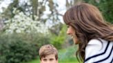 Prince Louis Smiles With Princess Kate In His Official 5th Birthday Portrait