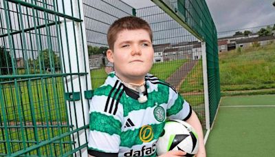 Sick boy's plea to play football after club snub because of medical condition