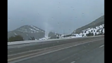 Rarely seen snow devil — or ‘snownado’ — recorded whirling across highway in Idaho