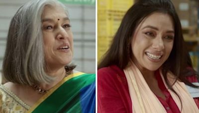 Ratna Pathak Shah, Rupali Ganguly reunite: Monisha calls peanut butter ‘moongfali ki chutney’, Maya Sarabhai reacts