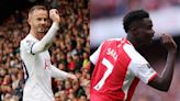 Bukayo Saka rinsed! Tottenham star James Maddison aims 'turned' jibe after Arsenal winger copies darts celebration in thrilling north London derby draw | Goal.com US