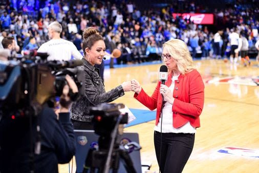 Doris Burke has come a long way from her days at Providence. Now, she’s on the cusp of history. - The Boston Globe