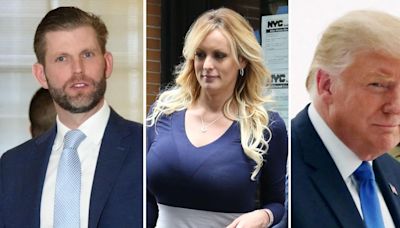 Eric Trump Calls Stormy Daniels' Testimony 'Garbage' Amid Daddy Donald's Criminal Trial