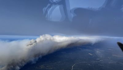 Smoke plumes may reach U.S. as wildfires in Canada erupt