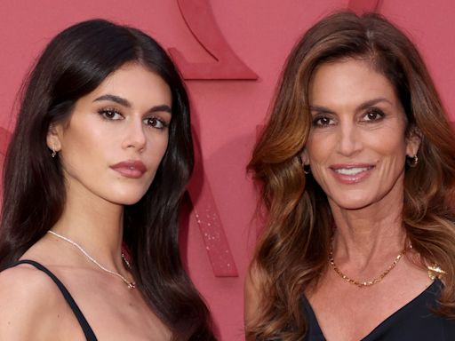 Kaia Gerber & Cindy Crawford Wore Two Versions of the Same Trend