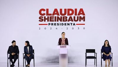 Ellas y él son los secretarios de Turismo, Cultura y Trabajo de Sheinbaum, incluida "la más joven del gabinete"