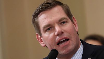 'Too Rich': Eric Swalwell Clowns Mike Johnson, Donald Trump Over 'Election Integrity' Talk