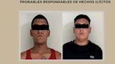Detención de dos personas por portación de armas en Joyas de Cuautitlán