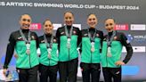 Equipo de Natación Artística logra la medalla de plata en el Mundial de Budapest