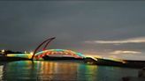 苑港漁港彩虹橋再現風采 現完工驗收、估7月開放通行