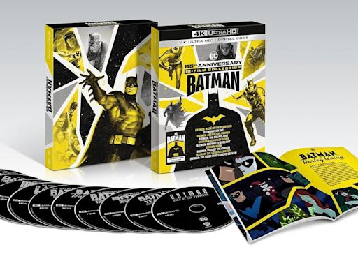 Batman 85th Anniversary 4K Blu-ray Box Set Debuts With 10 Animated Movies