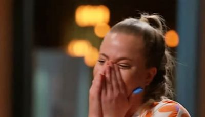 MasterChef Australia judge Jamie Oliver explodes at contestant over her 'raw' and 'undercooked' prawn dish - reducing her to tears