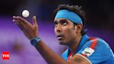 Achanta Sharath Kamal, table tennis, Roger Federer, Olympics, Paris 2024, Paris Olympics | Paris Olympics 2024 News - Times of India