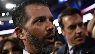 Don Jr gets into testy exchange with MSNBC reporter at RNC: ‘Just get out of here’