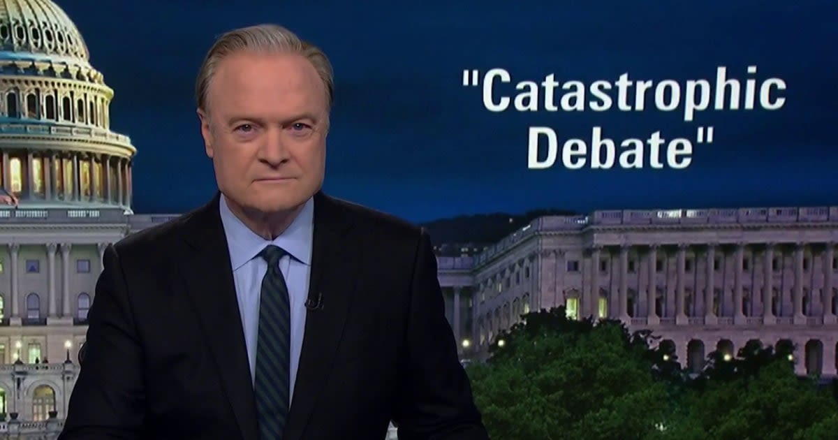 Lawrence: First D.C. Republican to fear Harris saw Trump’s ‘train wreck’ debate coming