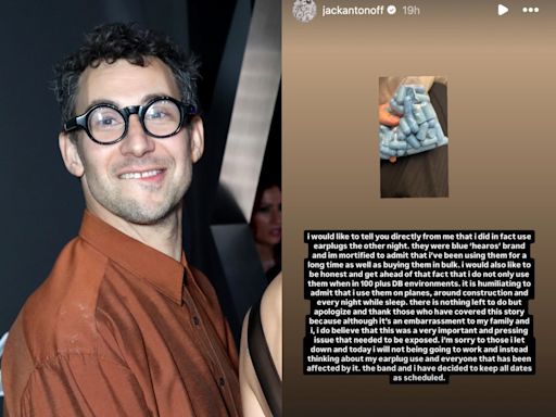 Jack Antonoff hilariously addresses backlash for using earplugs during Katy Perry’s VMAs performance