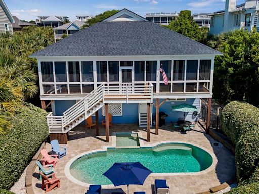 Rent the Isle of Palms beach house built by Franklin D. Roosevelt's family