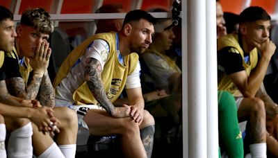 Foto: la IMPACTANTE imagen del tobillo lesionado de Lionel Messi que conmueve al mundo