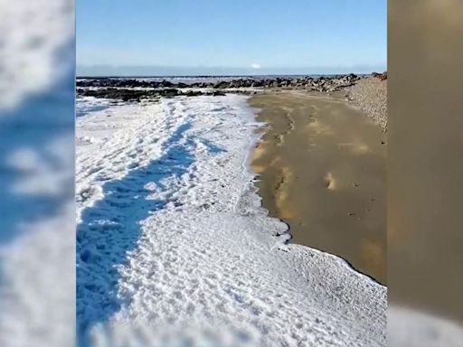 Mar congelado en Argentina: cómo puede producirse este fenómeno tan extraño